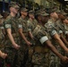 3rd Landing Support Battalion Change of Command Ceremony