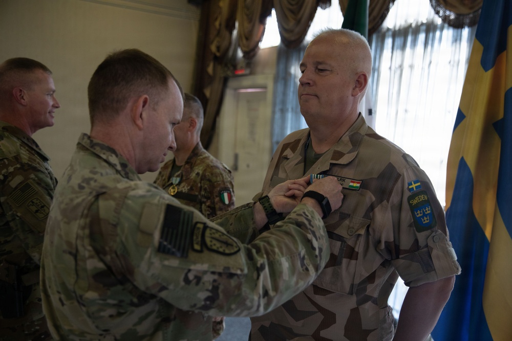 Coalition forces Honored in Joint Service Commendation Ceremony