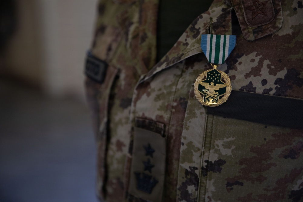 Coalition forces Honored in Joint Service Commendation Ceremony