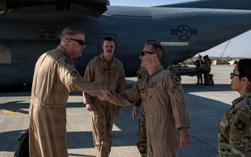 AFCENT Deputy Commander visits 332nd AEW