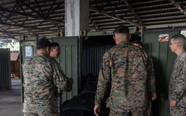 MRF-SEA Marines Establish Command and Control for Disaster Relief Operations