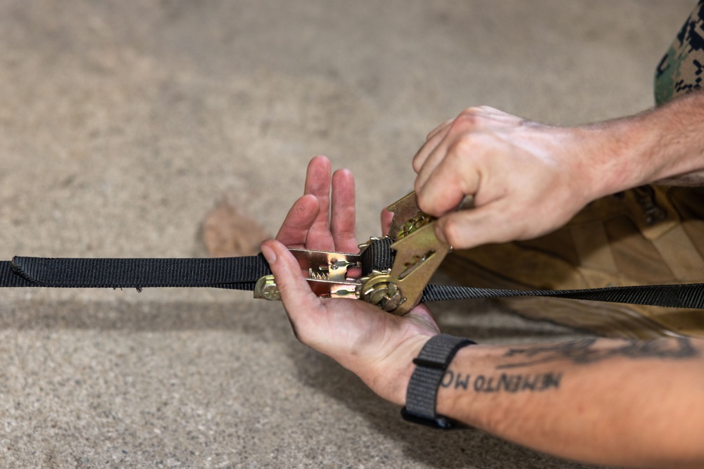 MRF-SEA Marines Establish Command and Control for Disaster Relief Operations