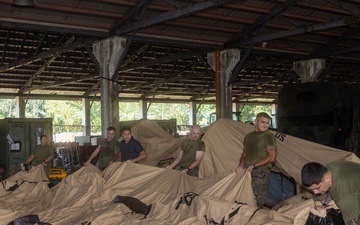 MRF-SEA Marines Establish Command Operations Center for Foreign Disaster Relief Operations