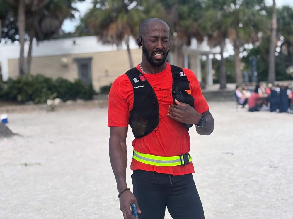 Going the extra miles: NAVSUP FLC Jacksonville Sailor completes 100-mile run