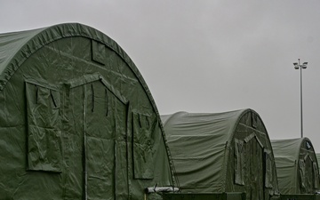 King Bee: 100th CES simulated small shelter system