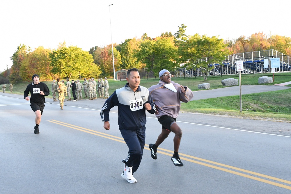 Fort Drum Soldiers, family members, support Domestic Violence Awareness Month 5K