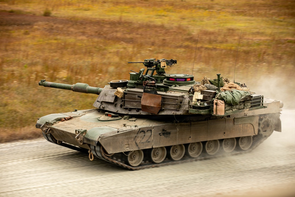 Dogface Soldiers conduct armored platoon live-fire