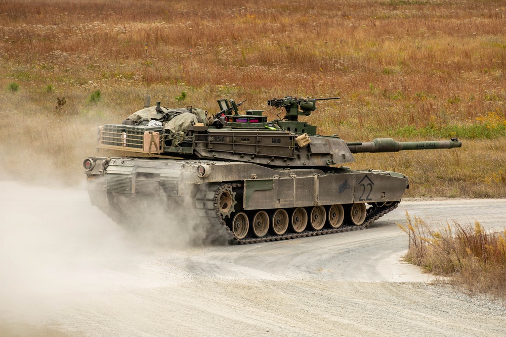 Dogface Soldiers conduct armored platoon live-fire