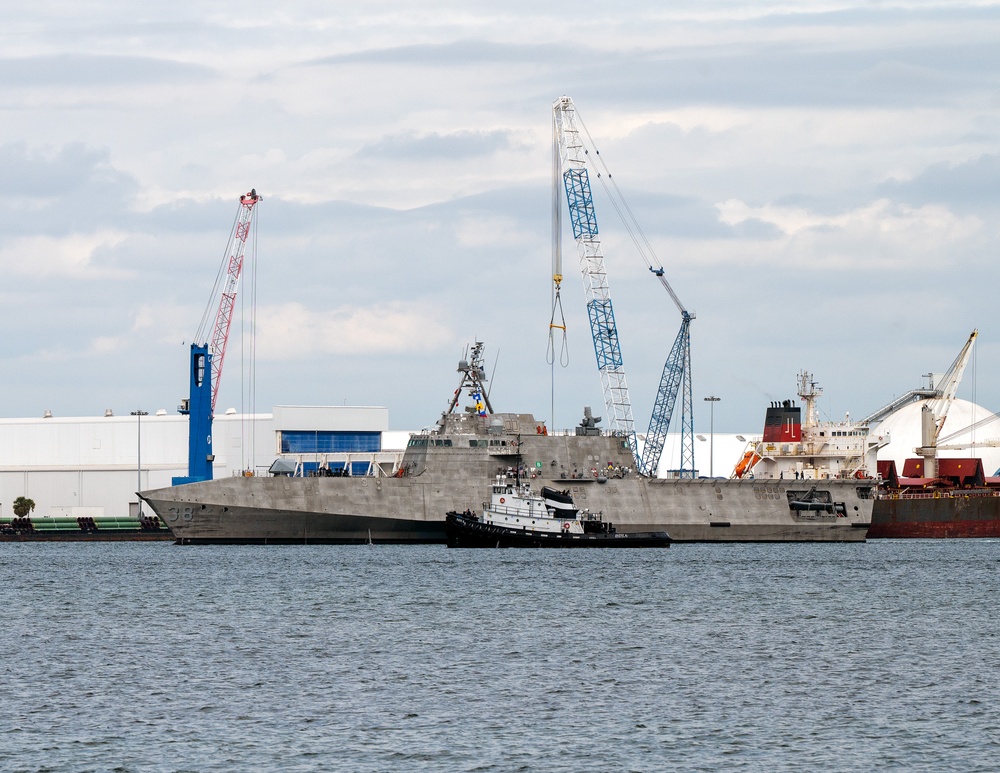 USS Pierre Arrives in Panama City, Florida