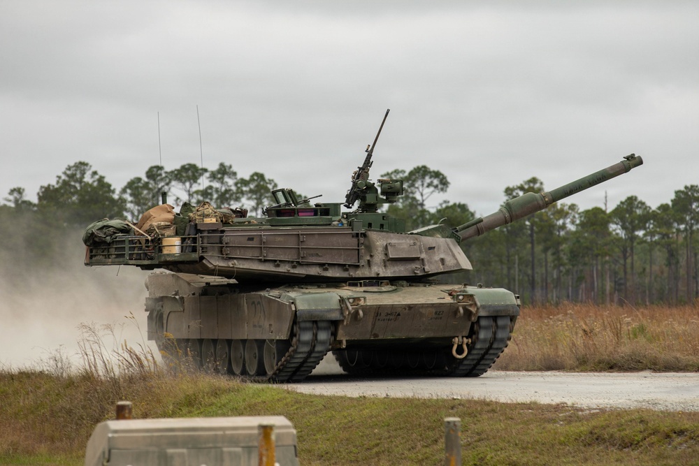 Dogface Soldiers conduct armored platoon live-fire