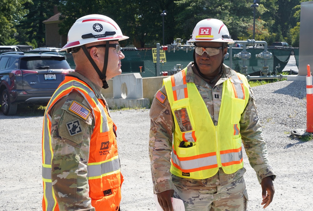 Army captain contributes to Louisville VA Medical Center project as part of broadening assignment