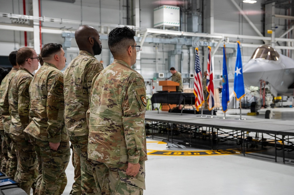 48th FW Staff Sgt. selectees recognized in NCO induction ceremony