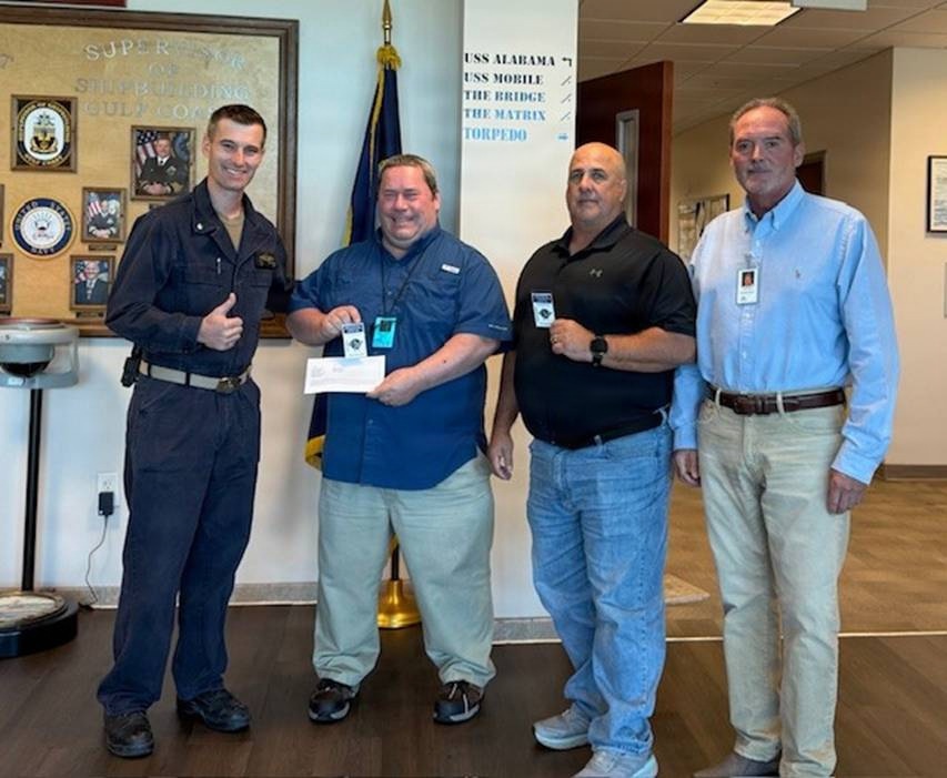 NAVSUP FLC Jacksonville SUPSHIP team wins “Bull Rider” Award