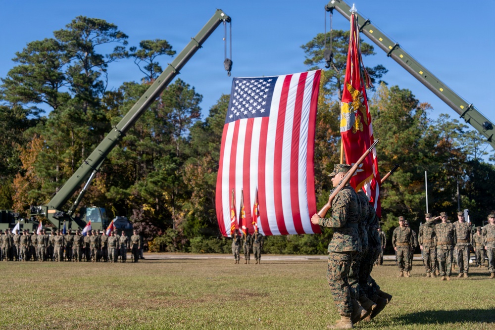 Combat Logistics Regiment 27 Relief and Appointment