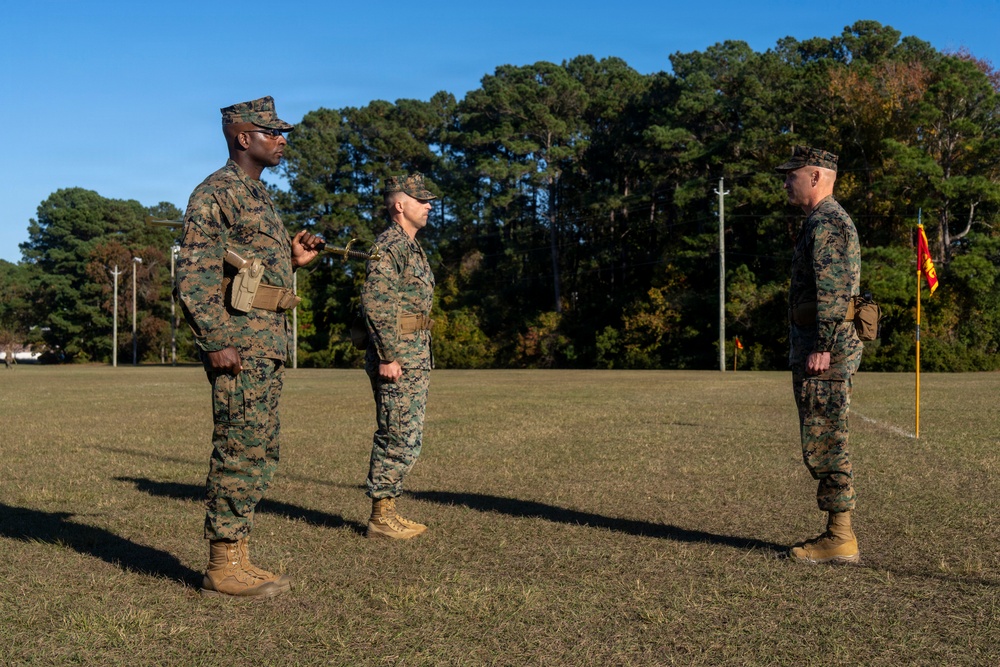 Combat Logistics Regiment 27 Relief and Appointment