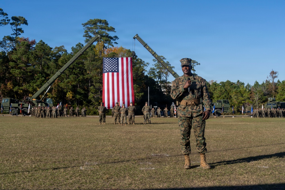 Combat Logistics Regiment 27 Relief and Appointment
