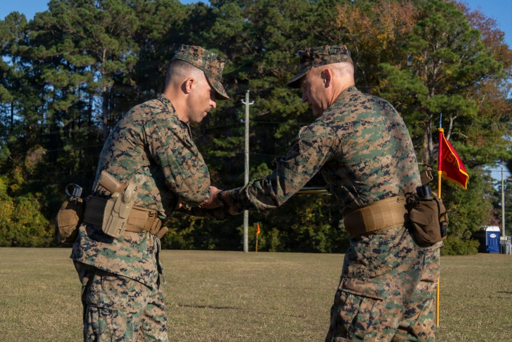 Combat Logistics Regiment 27 Relief and Appointment