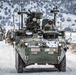 Stryker approaching the range  – Fort Carson