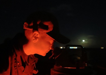 USS Roosevelt (DDG 80) Sails in the Mediterranean Sea