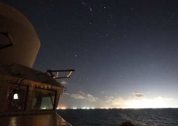 USS Roosevelt (DDG 80) Sails in the Mediterranean Sea