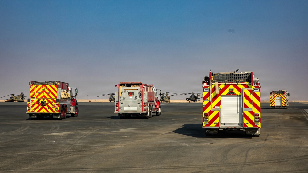 Task Force Shikra Enhances Emergency Preparedness in UH-60 Crash Simulation