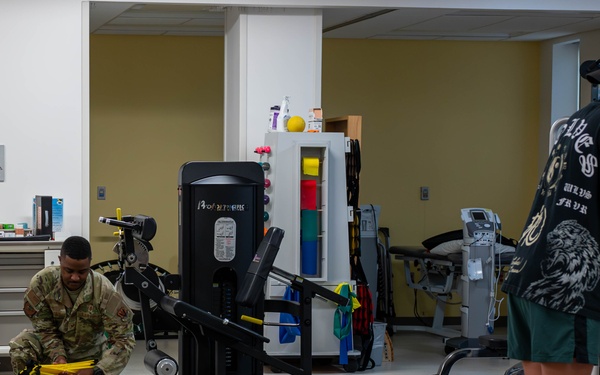 Physical therapy aims to bolster Tyndall readiness