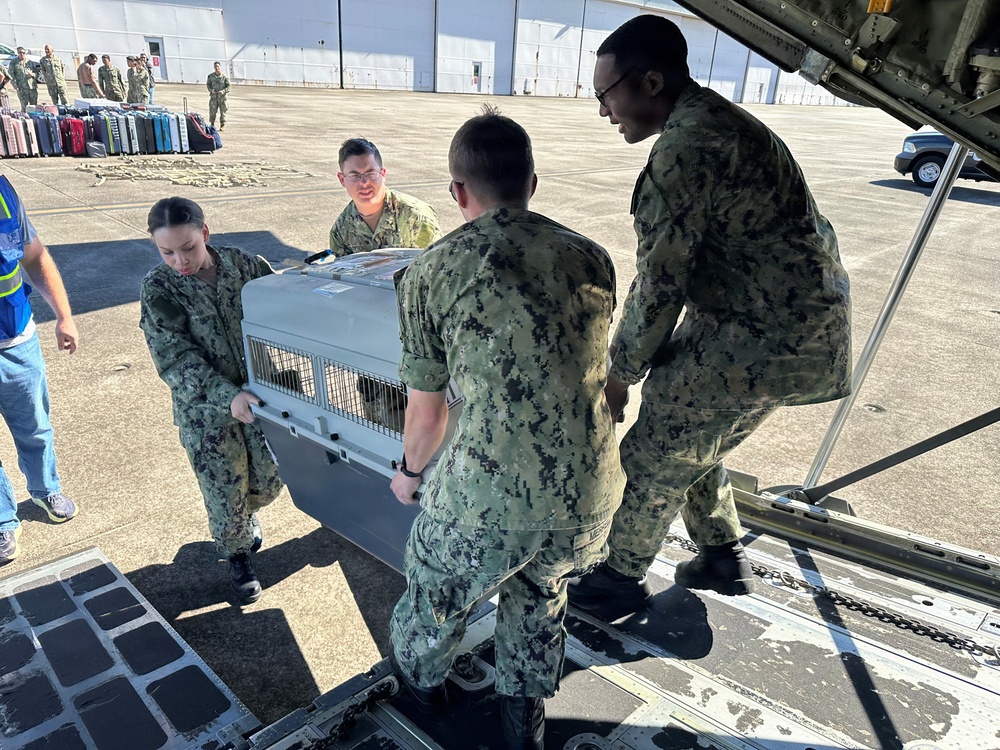 Naval Station Guantanamo Bay Non-Mission Essential Personnel Returning from NAS Pensacola