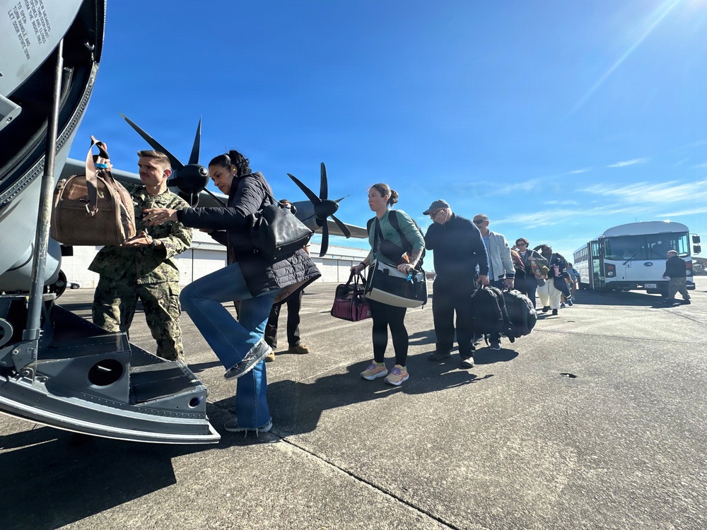 Naval Station Guantanamo Bay Non-Mission Essential Personnel Returning from NAS Pensacola