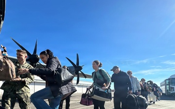 Naval Station Guantanamo Bay Non-Mission Essential Personnel Returning from NAS Pensacola