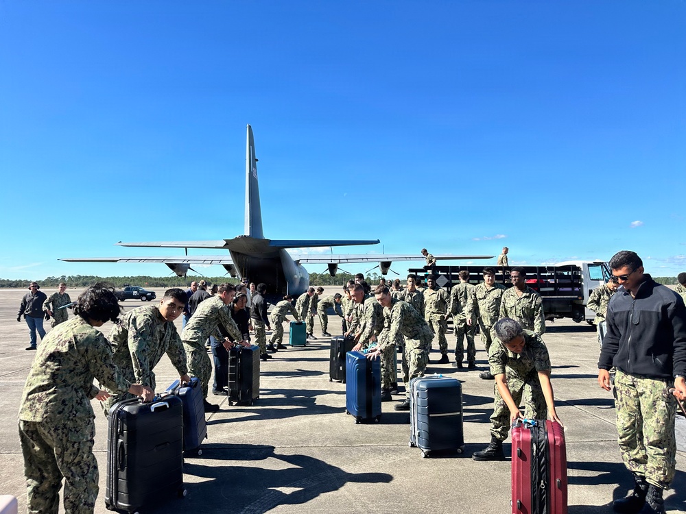 Naval Station Guantanamo Bay Non-Mission Essential Personnel Returning from NAS Pensacola