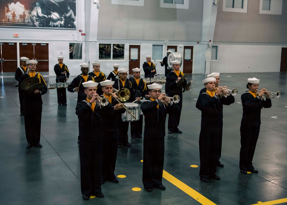 Recruit Training Command Pass in Review