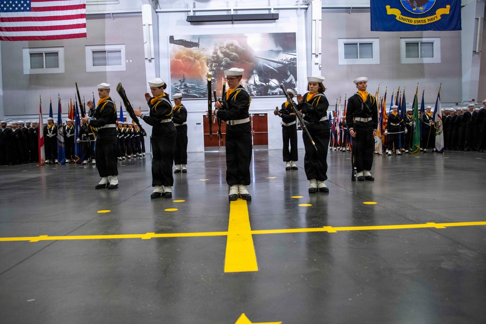 Recruit Training Command Pass in Review