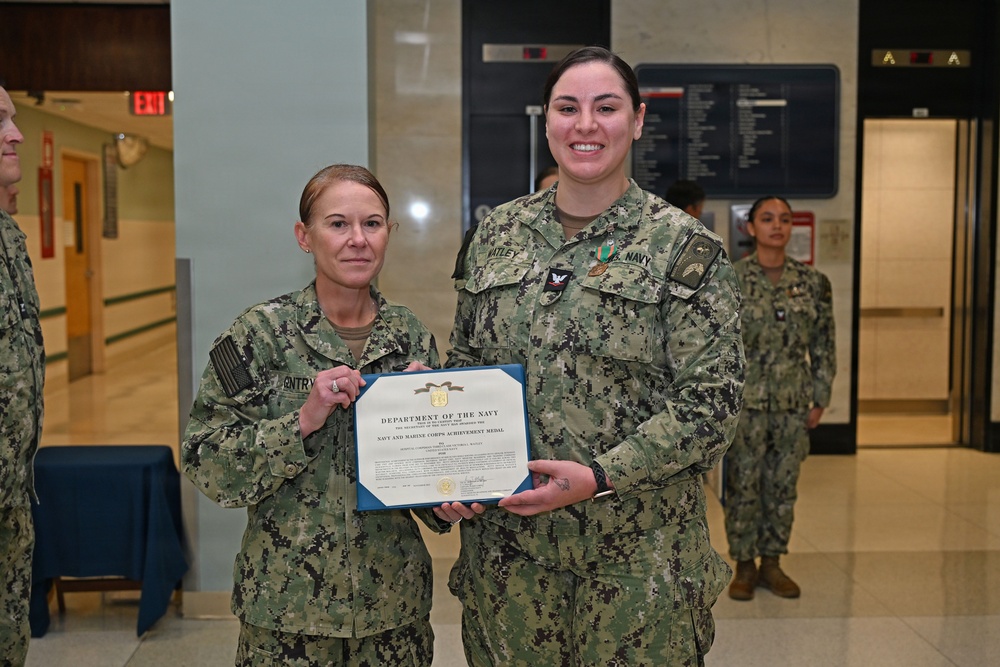 Awards Ceremony at Naval Hospital Jacksonville – Nov. 14, 2025