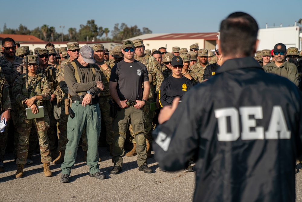 California National Guard Soldiers Support Federal Operation in Southern California