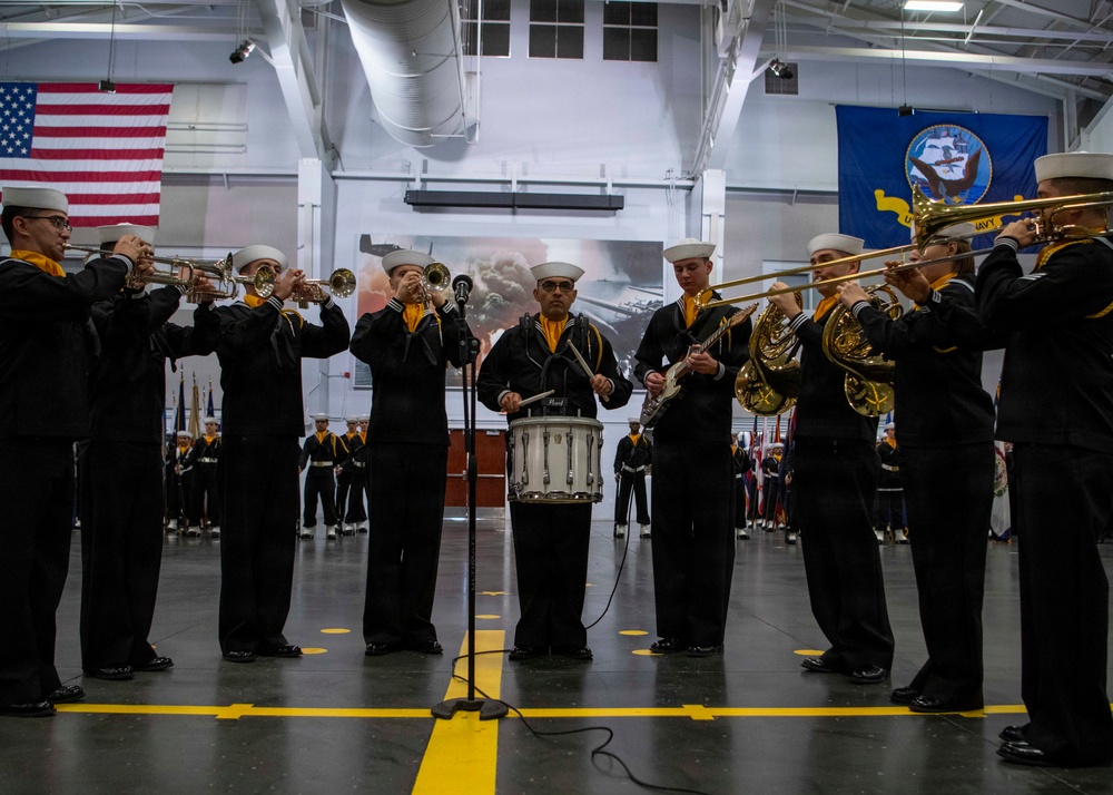Pass in Review at Recruit Training Command