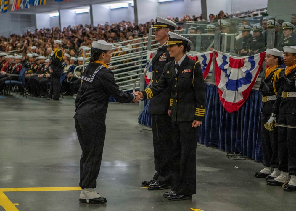 Recruit Training Command Pass in Review