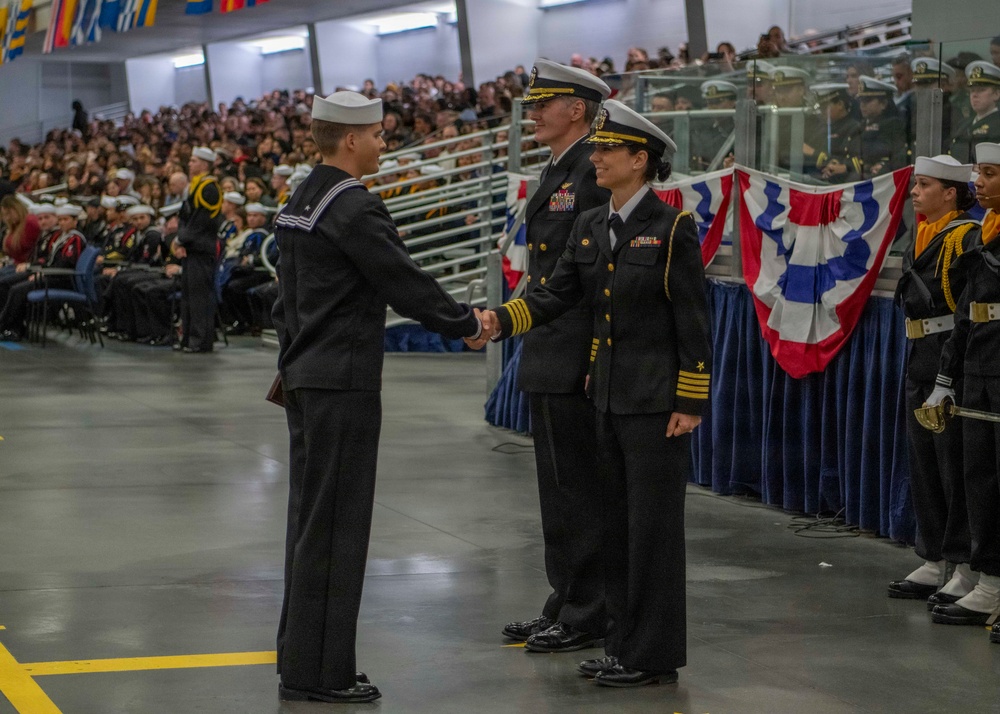 Recruit Training Command Pass in Review