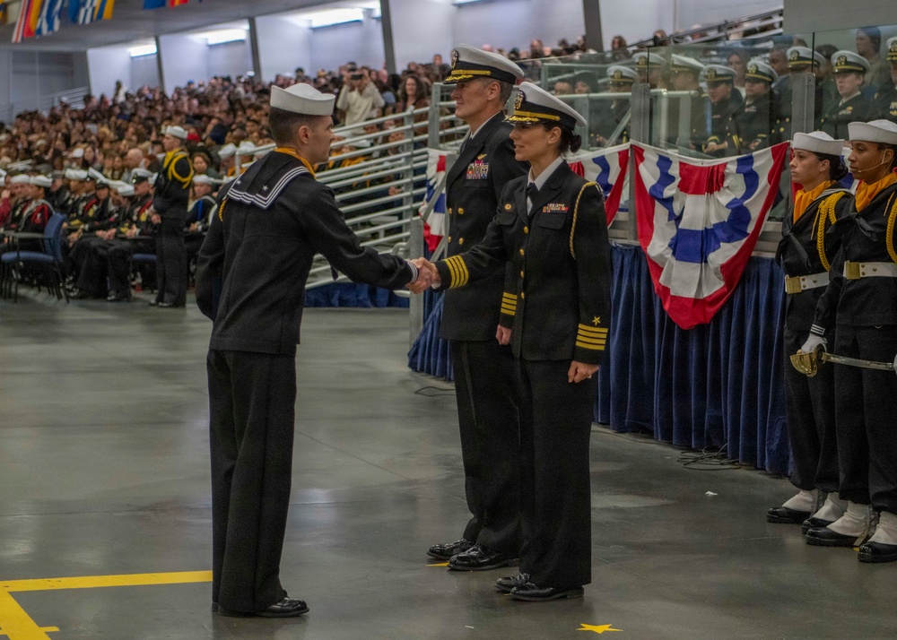 Recruit Training Command Pass in Review