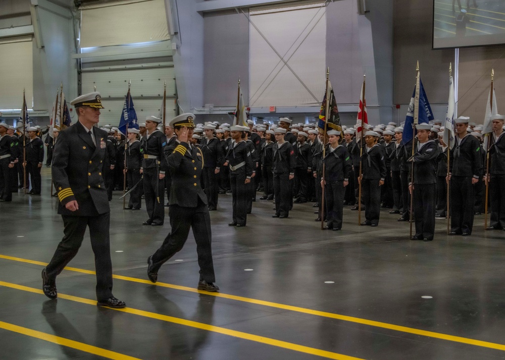 Recruit Training Command Pass in Review