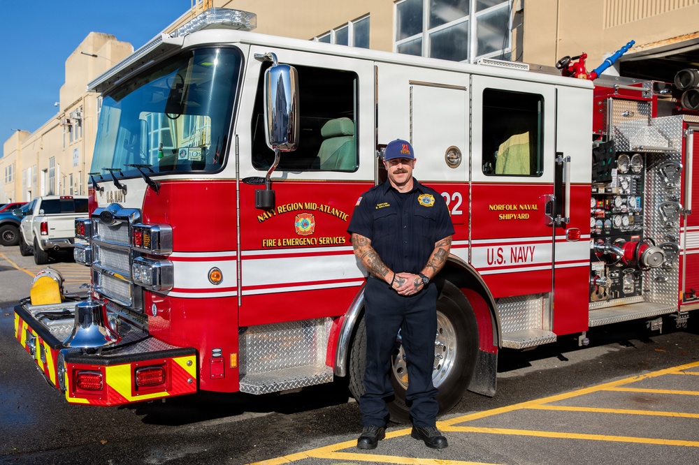 Naval Support Activity Portsmouth Supervisory Captain Renders Aid While Off Duty