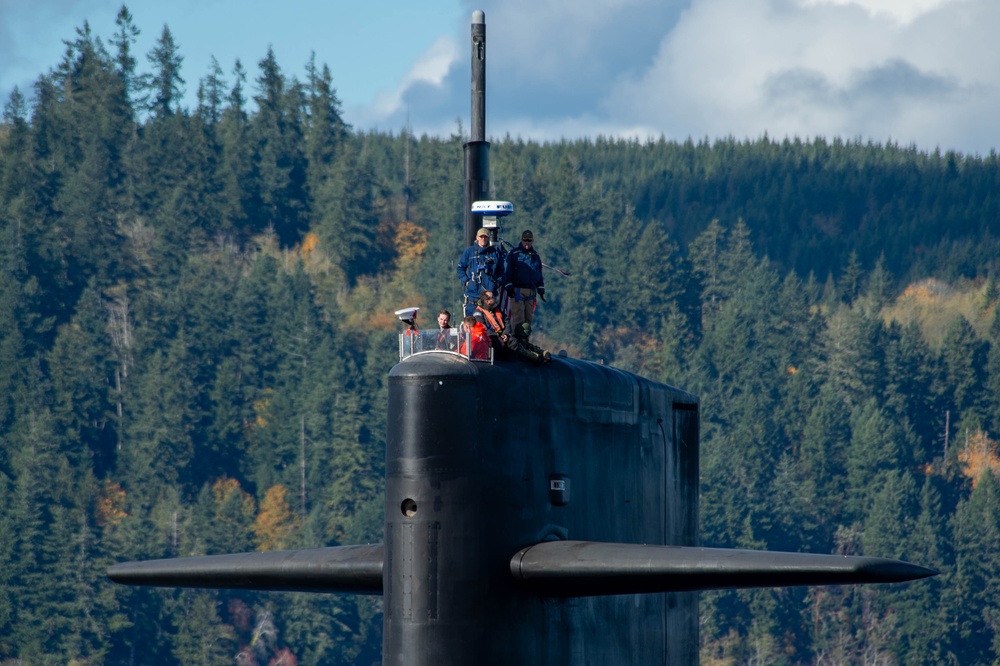 USS Pennsylvania (SSBN 735) Returns to Naval Base Kitsap-Bangor