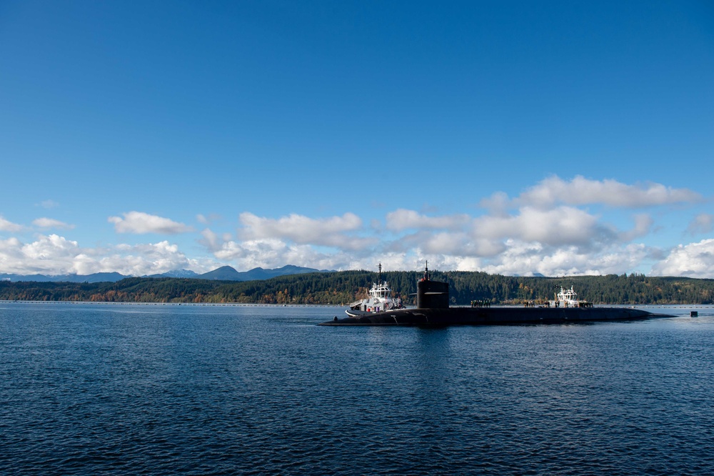 USS Pennsylvania (SSBN 735) Returns to Naval Base Kitsap-Bangor