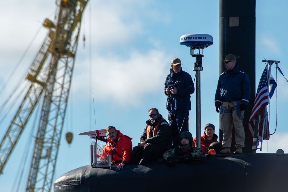 USS Pennsylvania (SSBN 735) Returns to Naval Base Kitsap-Bangor