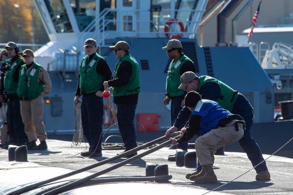 USS Pennsylvania (SSBN 735) Returns to Naval Base Kitsap-Bangor