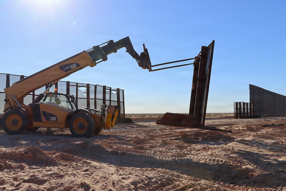 BMGR-1 Week Three border wall construction