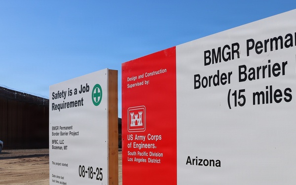 BMGR-1 Week Three border wall construction