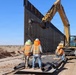 BMGR-1 Week Three border barrier panel installation