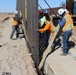 BMGR-1 Week Three border barrier panel installation