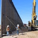 BMGR-1 Week Three border barrier panel installation