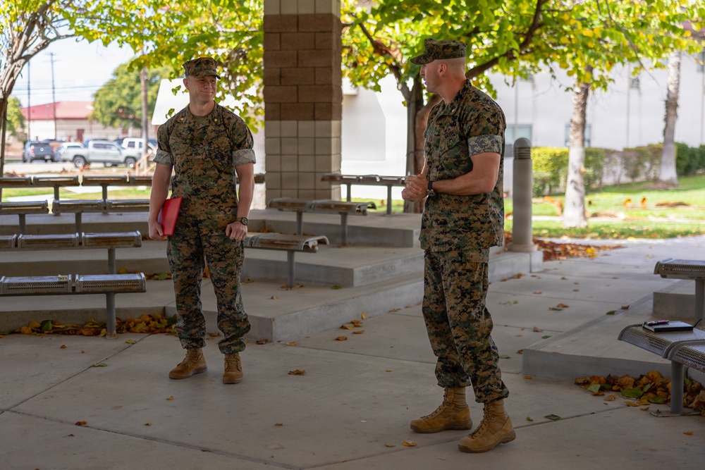 Maj. Christian Thiessen Promotion Ceremony